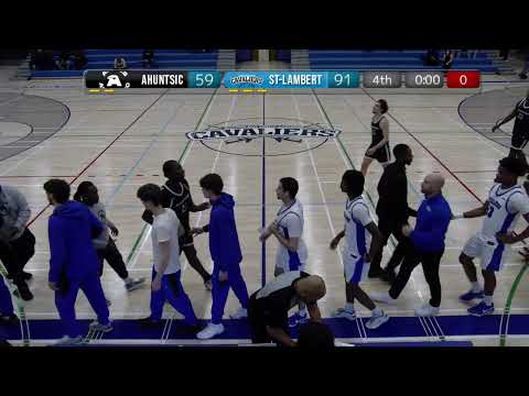 RSEQ D1 Basketball masculin 🏀 Ahuntsic @ Ch.-St-Lambert [2025-11-28]