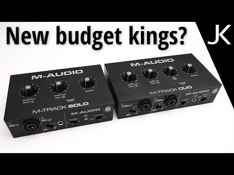 M-Audio M-Track Solo and Duo USB Interface– REVIEW (compared to Behringer)