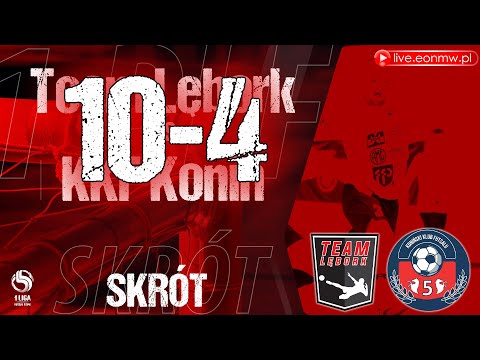 🔴 Team Lębork - KKF Automobile Torino Konin - ⚽️ skrót - 1 Polska Liga Futsalu