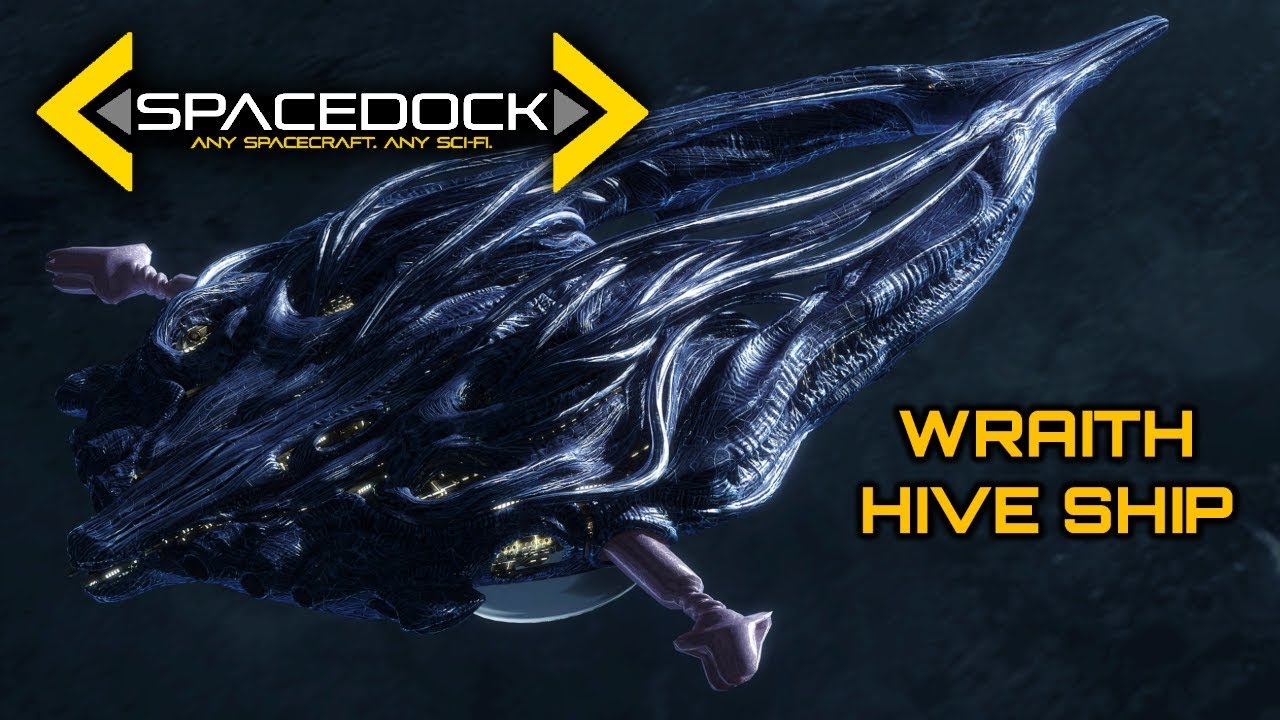 Stargate: Wraith Hive Ship - Spacedock
