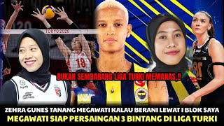 Download lagu 🔥GEMPAR ZEHRA GÜNEŞ TANTANG MEGAWATI :KALAU BERANI LEWATI BLOKKU DI LIGA TURKI,!!! mp3