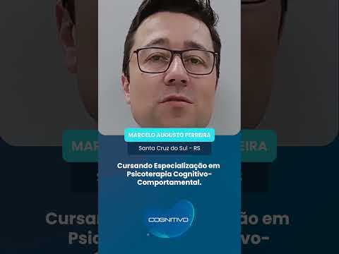 Depoimento em vídeo de estudante sobre a especialização em TCC