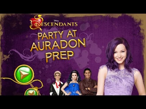 Disney's Descendants - Party At Auradon Prep (Gameplay, Playthrough) Video