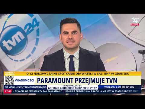 Paramount przejmuje TVN! Wiadomości Poranne cz.3