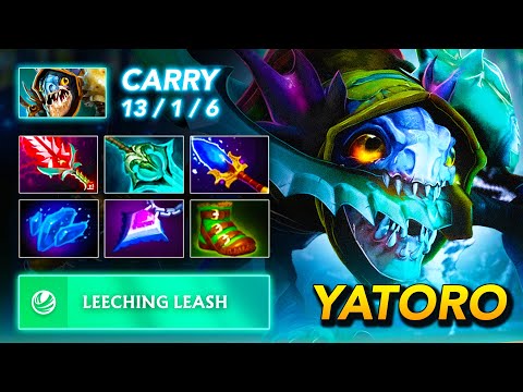 Yatoro SLARK Carry - Patch 7.37e | Full Gameplay Dota Class