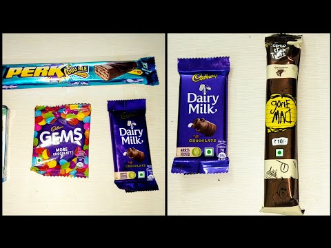 lot's of chocolates Cadbury perk and Lotte coconut punch and more chocolate