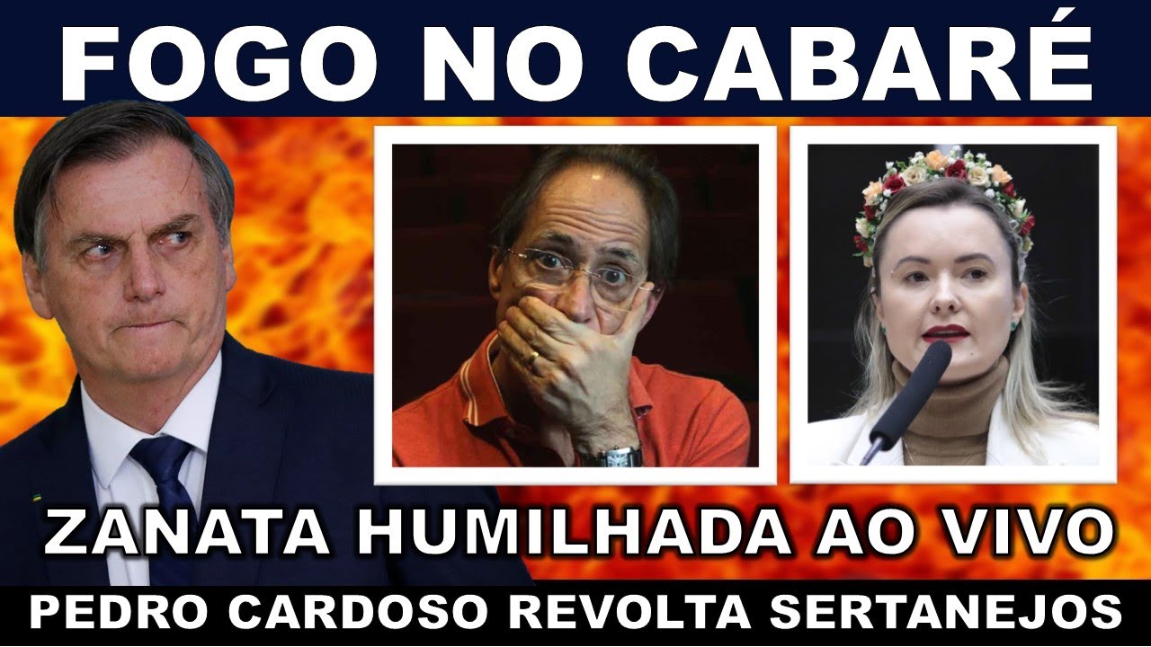 MARINA ARREGAÇA JULIA ZANATA! PEDRO CARDOSO REVOLTA SERTANEJOS!  NOVA TRETA DE BOLSONARO E WALDEMAR!