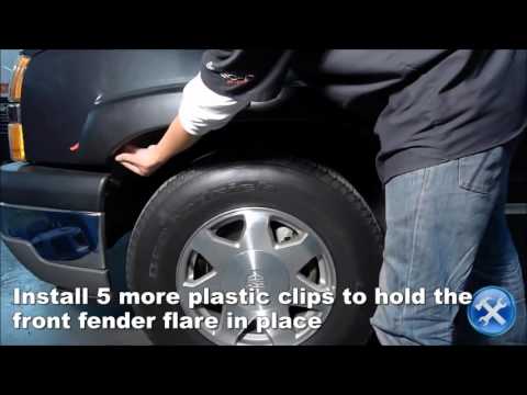 Spec D Silverado/Sierra Fender Flare Installation