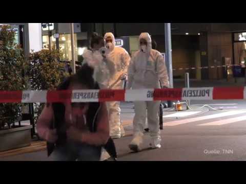 Schüsse in Frankfurter Innenstadt: Vier Festgenommene schweigen