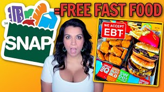 McDonald’s Accepts Food Stamps (EBT) Now—Taxpayers Furious!