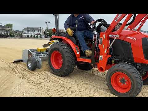 Beach Cleaner - Beach Cleaning Machine - Beach Cleaning Equipment - 52" Working Width Heavy-Duty
