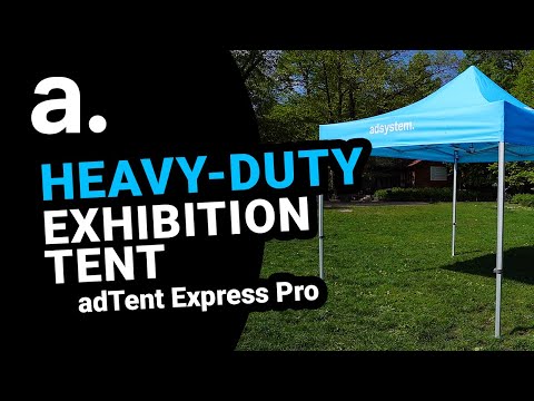 Exhibition tent for special tasks - adTent Express Pro
