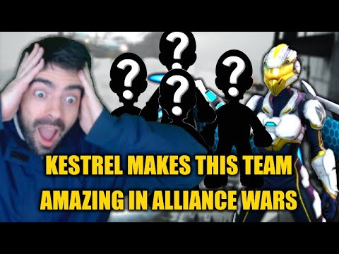 KESTREL MAKES THIS TEAM AMAZING! | ALLIANCE WARS DEFENSE | BLACK ORDER TEARS | STRIKE FORCE | MSF