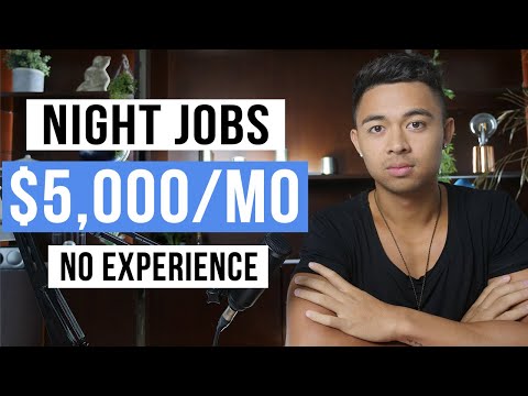 7 Best Night Jobs (Part-time Evening Jobs) In 2023