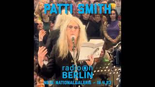 Radio-On-Berlin - Patti Smith - Neue Nationalgalerie Berlin 160423