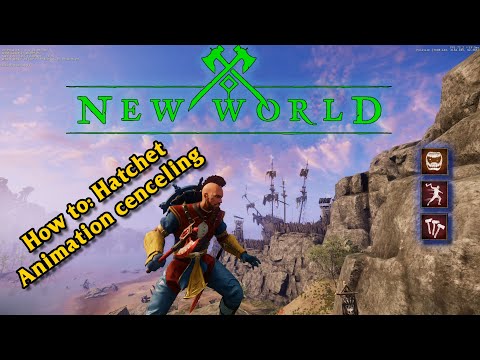 ADVANCED HATCHET animation canceling tricks to become a PvP GOD | New World