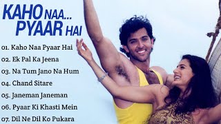 "Kaho Naa Pyaar Hai" Audio Jukebox/Hrithik Roshan/Ameesha Patel/90s Bollywood Jukebox/Hindisongs