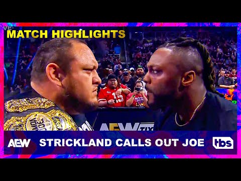 Swerve Strickland and Samoa Joe Speak Before #AEWDynasty (Clip) | AEW Dynamite | TBS