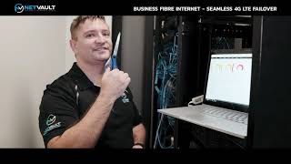 NetVault Business Fibre Internet with Seamless 4G LTE Failover