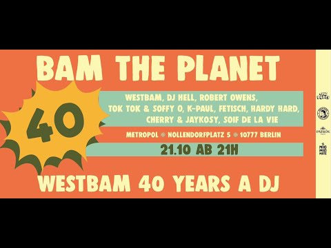 JayKosy @ 40y WestBam a Dj Celebration - Berlin Metropol - 21.10.23 Pt.2