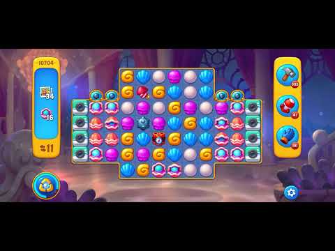 Fishdom level 10704 no boosters フィッシュダム ノーマル