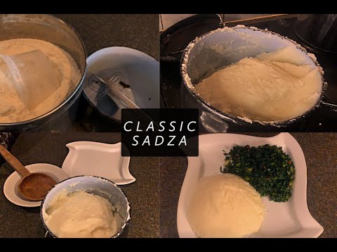 How To Cook Sadza (Ugali/Isitshwala/Nsima/Pap)