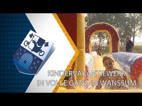 Kindervakantiewerk Wanssum Geijsteren in volle gang - 1 september 2016 - Peel en Maas TV Venray