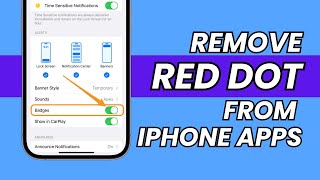 How to Remove Red Dot on iPhone Phone App | Voicemail | Phone icon | iOS 16