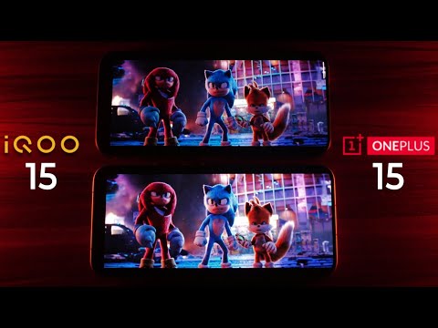 OnePlus 15 vs iQOO 15 Display Comparison - ONE CLEAR WINNER!