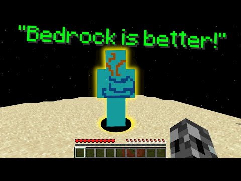 Minecraft Java vs Bedrock Be Like...