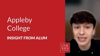 Appleby College, Alumnus Video Review from Noah Caza