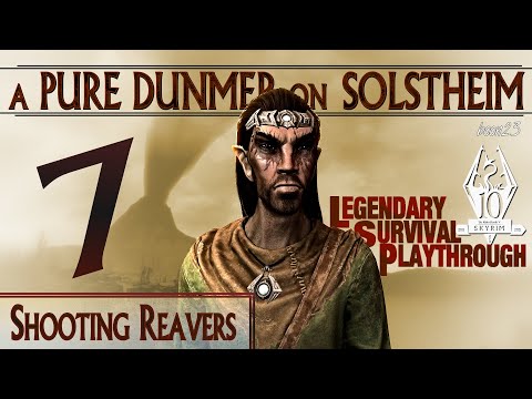 Pure Dunmer on Solstheim Build (7) - Shooting Reavers - Skyrim AE Legendary Survival