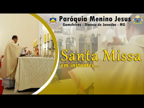 Missa de posse do padre Washington na Paróquia São Joaquim, em Porteirinha.