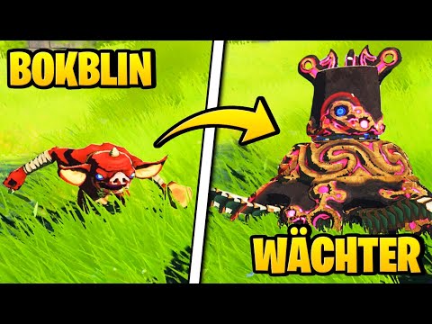 Zelda BOTW aber ALLE GEGNER sind WÄCHTER (Zelda Breath of the Wild Deutsch Challenge)