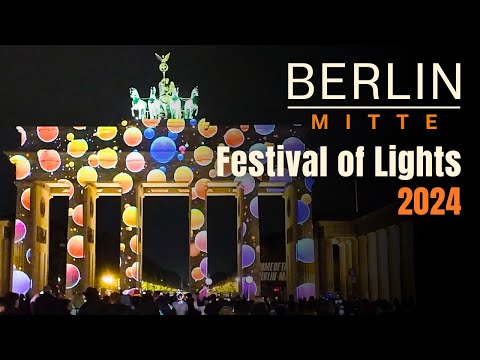 Experience the MAGIC of Berlin Festival Of Lights 2024!