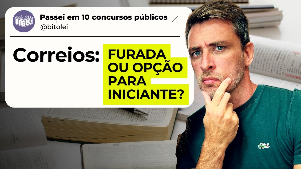 CORREIOS em NOVEMBRO? | PF NÍVEL MÉDIO | INSS É MENTIRA? | STM ESFRIOU | CONCURSO SÓ PARA RICO