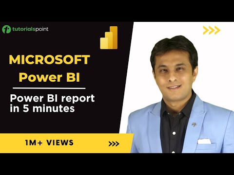 Mastering Microsoft Power BI Create Power BI Report in 5 mins