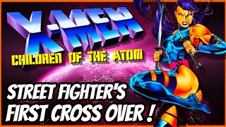 X-MEN CHILDREN OF THE ATOM - History of the Original STREET FIGHTER CROSS OVER !?