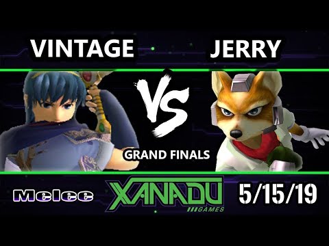 S@X 302 SSBM - Vintage [L] (Marth) Vs. Jerry (Fox) - Smash Melee Grand Finals