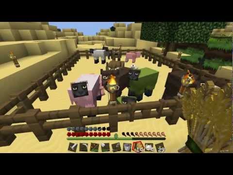 MINECRAFT: DESERT OASIS - Secret Pig! [Ep08] Survival Let's Play
