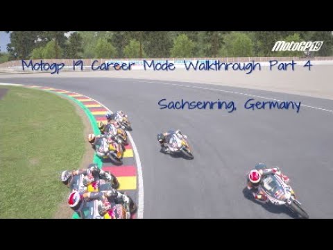 Motogp 19 Career Mode Gameplay Walkthrough Part 4 -  (Sachsenring, Germany)
