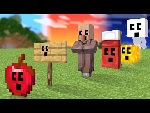 Minecraft but you can Evolve Anything