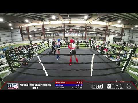 2023 National Championships Gold Medal Match - 63.5kg (139.7 lbs) - Erin Clayton vs Yasmin Eubanks