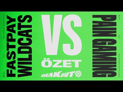fastPay Wildcats ( IW ) vs paiN Gaming ( PNG ) Maç Özeti | MSI 2021 Grup Aşaması 1. Gün