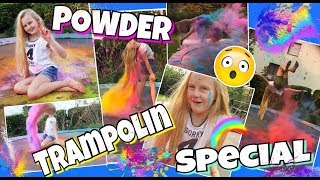 Holi POWDER Gymnastik Trampolin Special feat. LUCA HÄNNI | MAVIE Family