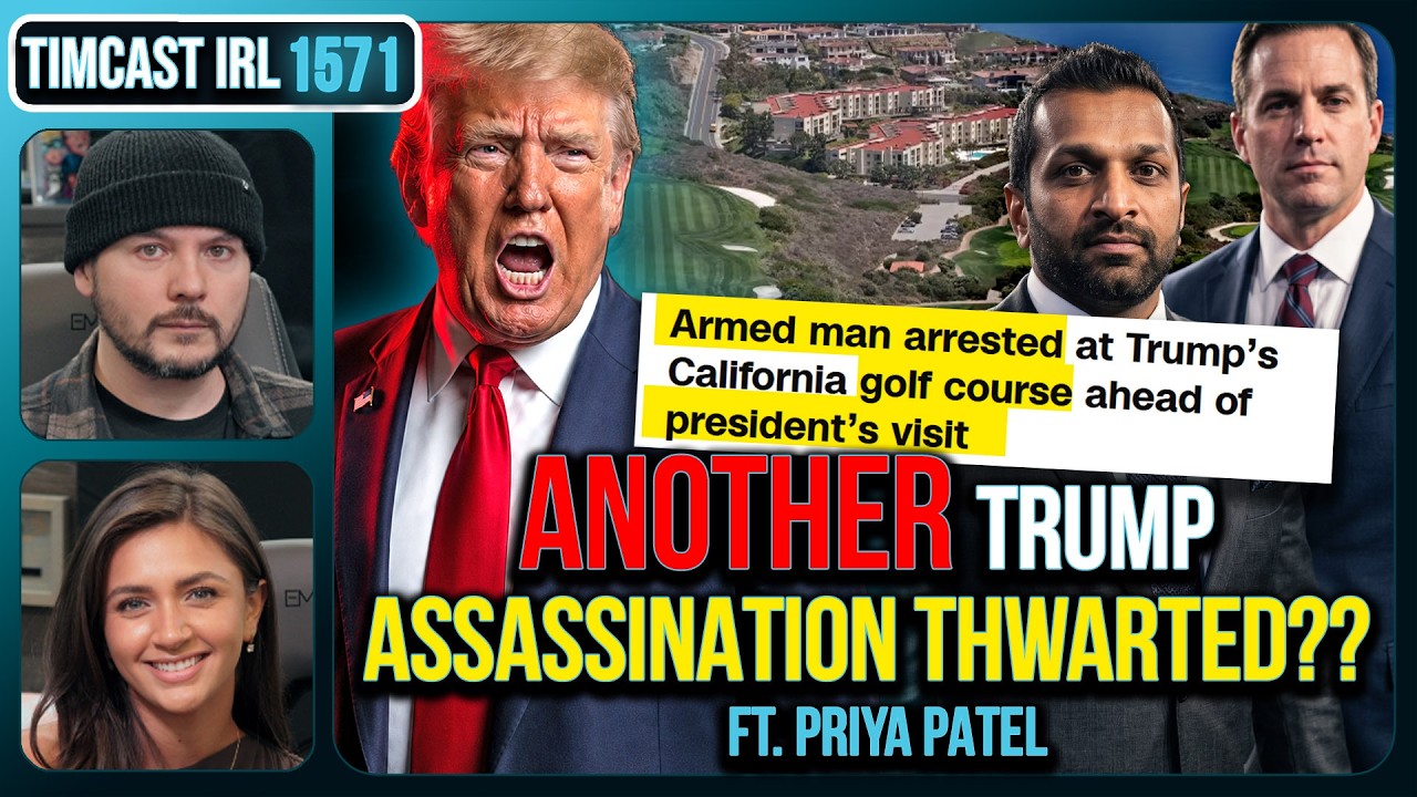 Suspected Trump ASSASSINATION Thwarted, Armed Man ARRESTED | Timcast IRL
