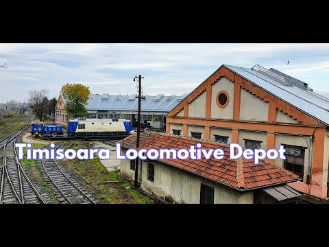 🟣 4K - Timisoara Locomotive Depot - Autumn View 🍂🍁