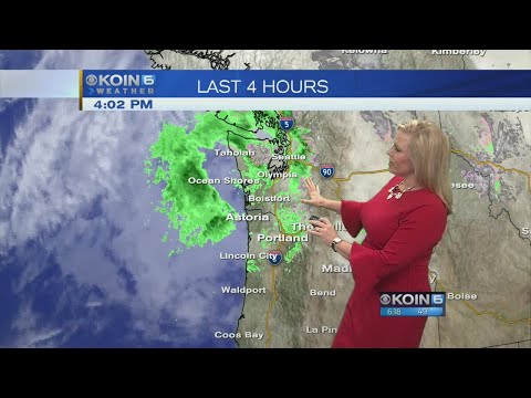 6 p.m. Friday evening forecast KOIN 6 News Jan. 12, 2018