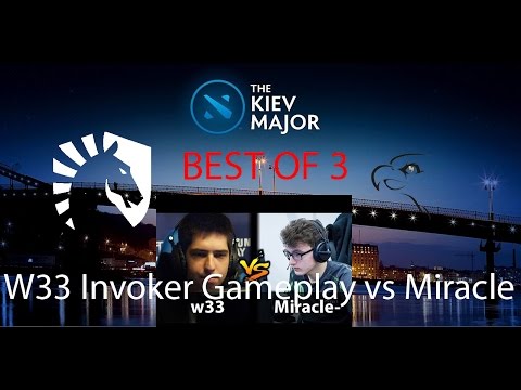Kiev Major Highlights : Thunderbird vs Team Liquid w33 Invoker Gameplay Highlights