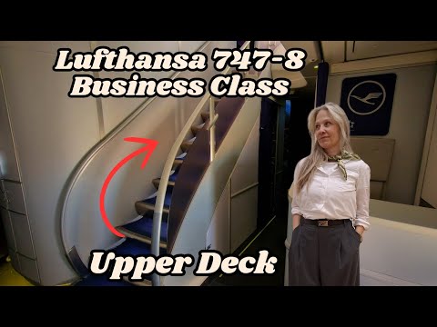 Lufthansa 747-8 Business Class | Upper Deck | Frankfurt - Singapur | travelling_momente